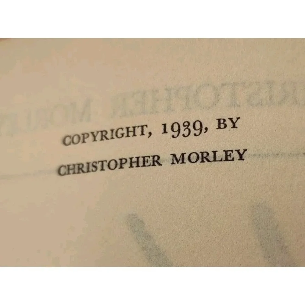 1939 1st-Edition KITTY FOYLE Book Christopher Morley ANTIQUE Rare Collectable👀‎